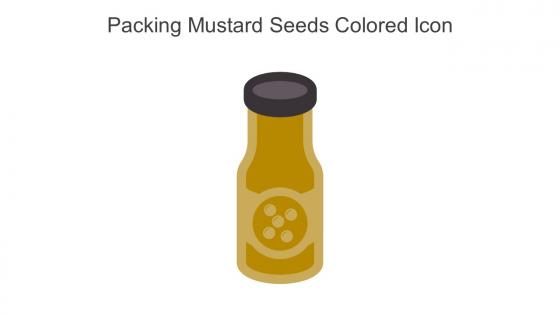 Packing Mustard Seeds Colored Icon In Powerpoint Pptx Png And Editable Eps Format