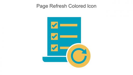 Page Refresh Colored Icon In Powerpoint Pptx Png And Editable Eps Format