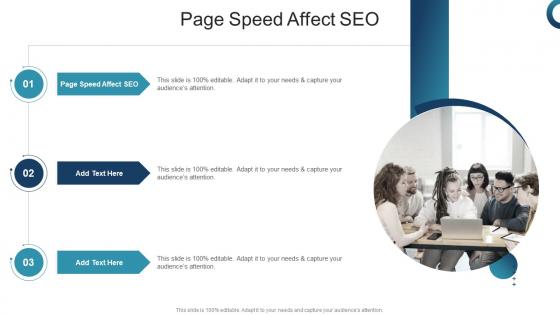 Page Speed Affect SEO In Powerpoint And Google Slides Cpb