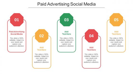 Paid Advertising Social Media Ppt Powerpoint Presentation Gallery Layout Cpb