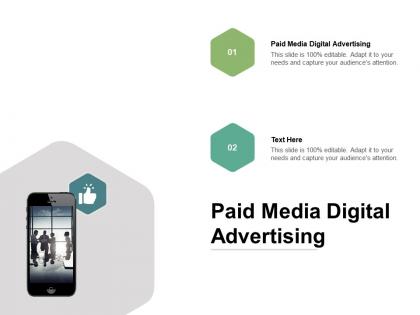 Paid media digital advertising ppt powerpoint presentation professional cpb