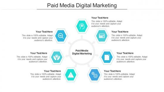 Paid media digital marketing ppt powerpoint presentation icon aids cpb