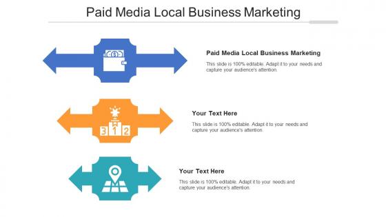 Paid media local business marketing ppt powerpoint presentation styles objects cpb