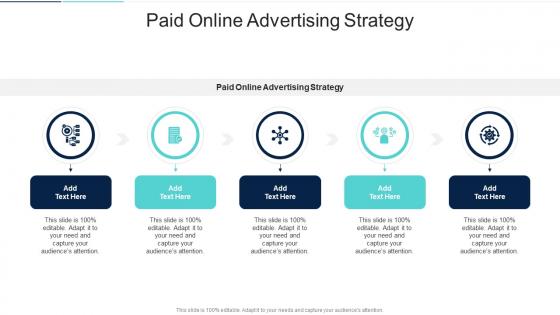 Paid Online Advertising Strategy In Powerpoint And Google Slides Cpb