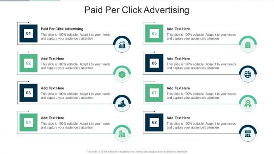 Paid Per Click Advertising In Powerpoint And Google Slides Cpb