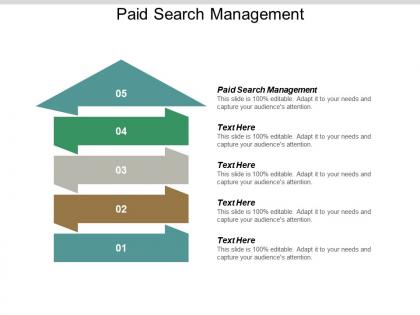 Paid search management ppt powerpoint presentation portfolio information cpb