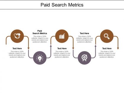 Paid search metrics ppt powerpoint presentation infographic template slide portrait cpb