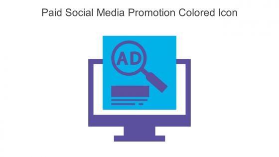 Paid Social Media Promotion Colored Icon In Powerpoint Pptx Png And Editable Eps Format