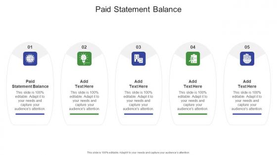 Paid Statement Balance In Powerpoint And Google Slides Cpb