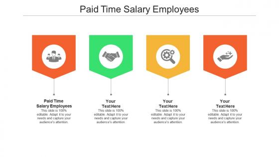 Paid time salary employees ppt powerpoint presentation summary themes cpb