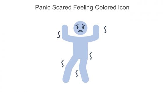 Panic Scared Feeling Colored Icon In Powerpoint Pptx Png And Editable Eps Format