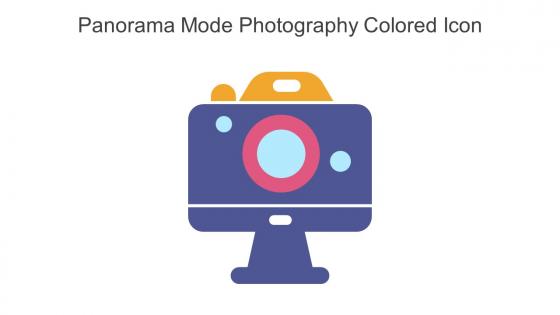 Panorama Mode Photography Colored Icon In Powerpoint Pptx Png And Editable Eps Format