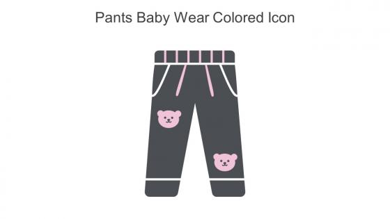 Pants Baby Wear Colored Icon In Powerpoint Pptx Png And Editable Eps Format