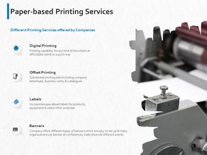 Paper based printing services ppt powerpoint presentation layouts slide portrait