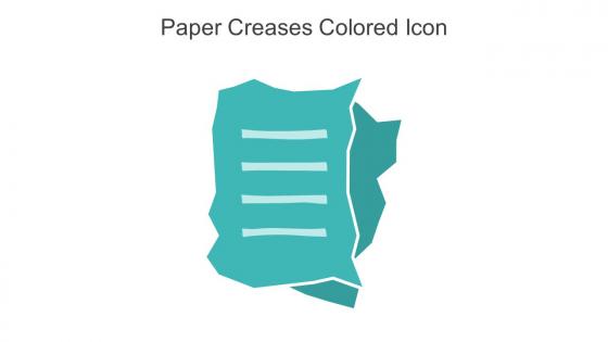 Paper Creases Colored Icon In Powerpoint Pptx Png And Editable Eps Format