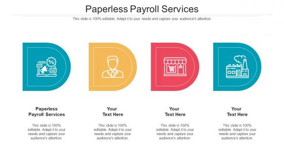 Paperless payroll services ppt powerpoint presentation gallery clipart images cpb