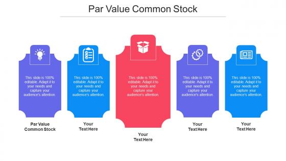 Par Value Common Stock Ppt Powerpoint Presentation Pictures Slideshow Cpb