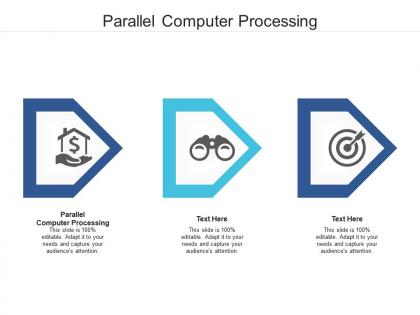 Parallel computer processing ppt powerpoint presentation infographic template background image cpb