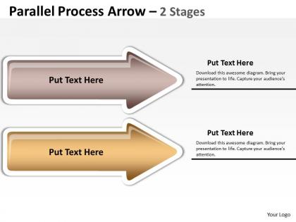Parallel process arrow 2 stages 7