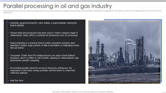 Parallel Processing IT Parallel Processing In Oil And Gas Industry
