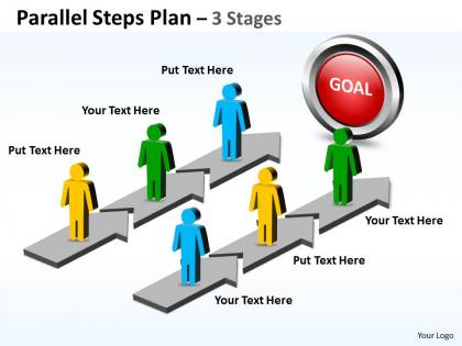 Parallel steps plan 3 stages style 43