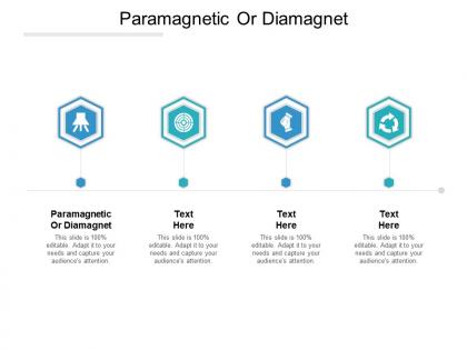Paramagnetic or diamagne ppt powerpoint presentation portfolio slides cpb