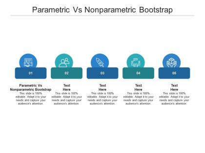 Parametric vs nonparametric bootstrap ppt powerpoint presentation portfolio designs download cpb