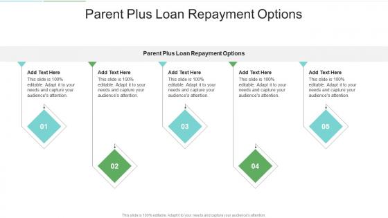 Parent Plus Loan Repayment Options In Powerpoint And Google Slides Cpb