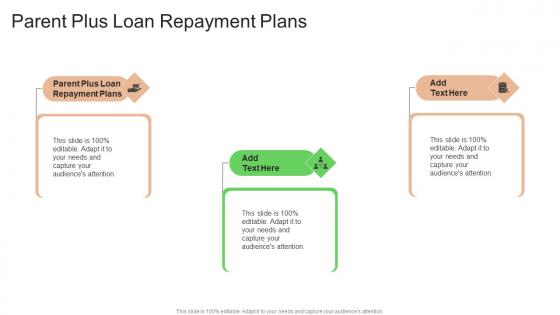 Parent Plus Loan Repayment Plans In Powerpoint And Google Slides Cpb