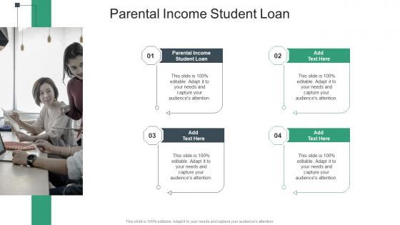 Parental Income Student Loan In Powerpoint And Google Slides Cpb