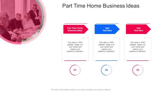 Part Time Home Business Ideas In Powerpoint And Google Slides Cpb