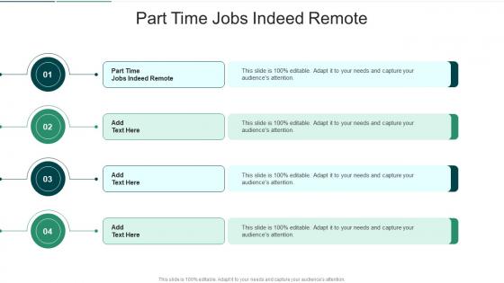 Part Time Jobs Indeed Remote In Powerpoint And Google Slides Cpb