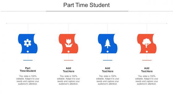 Part Time Student Ppt Powerpoint Presentation Icon Clipart Images Cpb