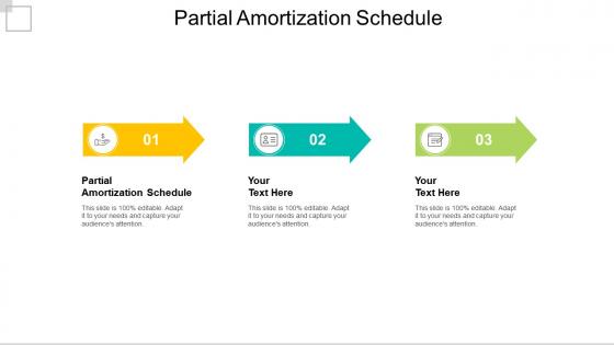 Partial amortization schedule ppt powerpoint presentation styles slide cpb
