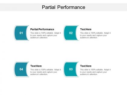 Partial performance ppt powerpoint presentation professional infographics cpb