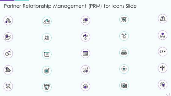 Partner relationship management prm for icons slide