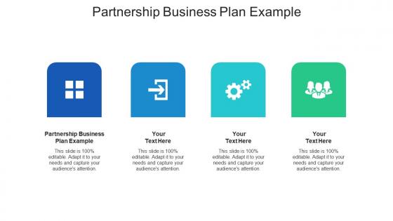 Partnership business plan example ppt powerpoint presentation infographic template slides cpb
