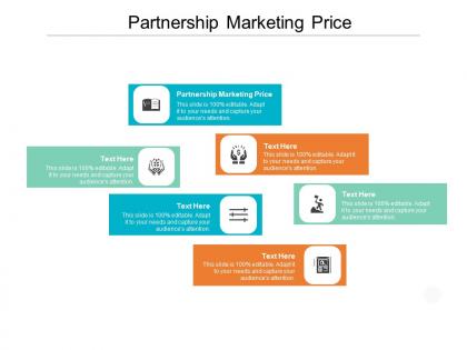 Partnership marketing price ppt powerpoint presentation infographic template example file cpb
