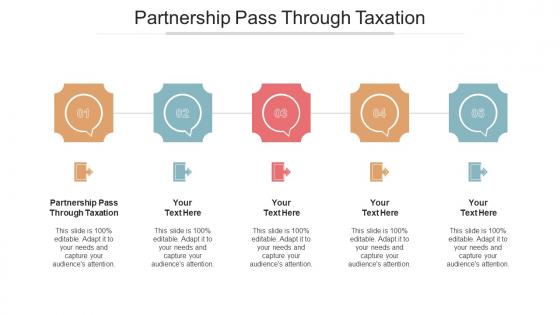 Partnership pass through taxation ppt powerpoint presentation show sample cpb