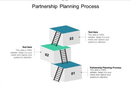 Partnership planning process ppt powerpoint presentation icon layout ideas cpb