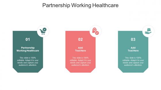Partnership Working Healthcare Ppt Powerpoint Presentation Inspiration Images Cpb