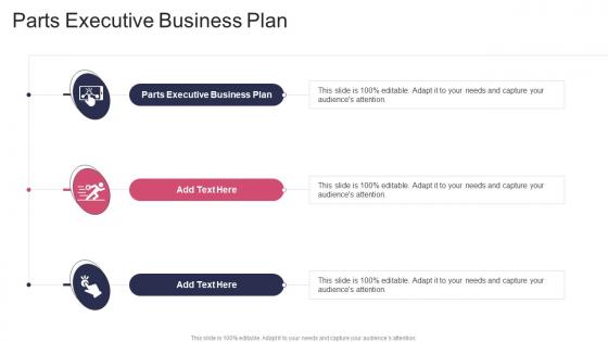 Parts Executive Business Plan In Powerpoint And Google Slides Cpb