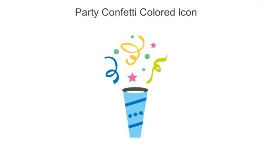 Party Confetti Colored Icon In Powerpoint Pptx Png And Editable Eps Format
