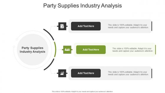 Party Supplies Industry Analysis In Powerpoint And Google Slides Cpb