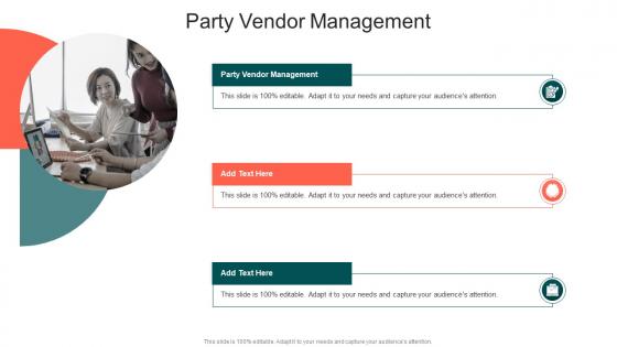 Party Vendor Management In Powerpoint And Google Slides Cpb