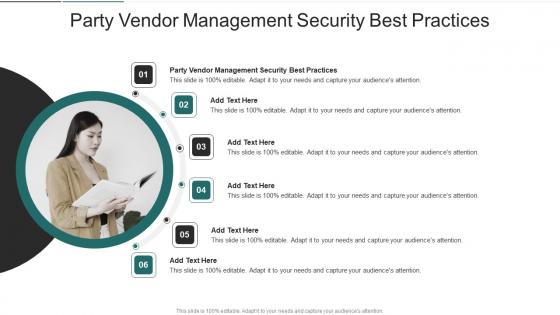 Party Vendor Management Security Best Practices In Powerpoint And Google Slides Cpb