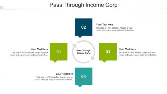 Pass Through Income Corp Ppt Powerpoint Presentation Infographic Template Picture Cpb
