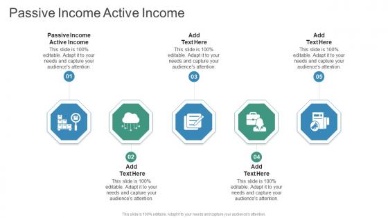 Passive Income Active Income In Powerpoint And Google Slides Cpb
