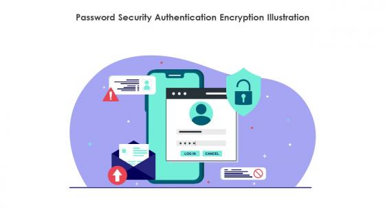 Password Security Authentication Encryption Illustration