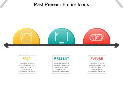 Past present future icons powerpoint templates  download